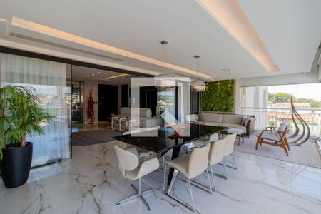 Varanda Gourmet de apartamento à venda com 3 quartos, 202m² em Vila Galvão, Guarulhos
