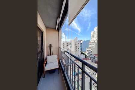 Varanda de kitnet/studio à venda com 1 quarto, 28m² em Liberdade, São Paulo