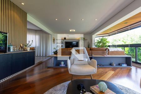 Sala de apartamento à venda com 3 quartos, 200m² em Tatuapé, São Paulo