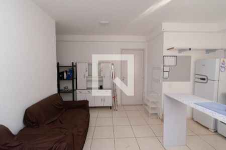 Sala de apartamento para alugar com 2 quartos, 48m² em Jk, Contagem