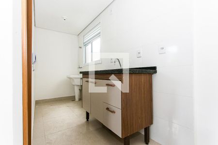 Cozinha de apartamento para alugar com 2 quartos, 45m² em Vila Centenario, São Paulo