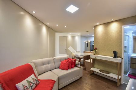 Sala de apartamento à venda com 2 quartos, 52m² em Jardim Monte Alegre, Taboão da Serra