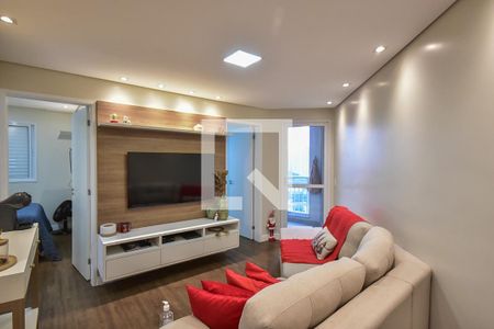 Sala de apartamento à venda com 2 quartos, 52m² em Jardim Monte Alegre, Taboão da Serra