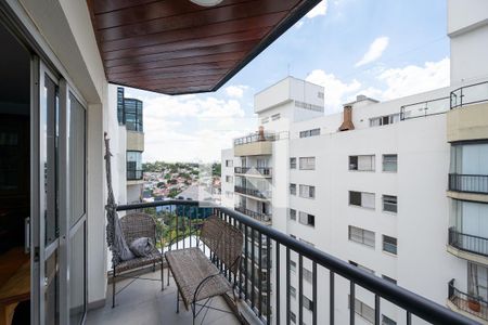 Varanda da Sala de apartamento à venda com 4 quartos, 278m² em Vila Clementino, São Paulo