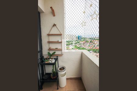 Varanda da Sala de apartamento à venda com 2 quartos, 53m² em Jardim Monte Alegre, Taboão da Serra