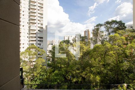 Vista Sala  de apartamento à venda com 2 quartos, 65m² em Vila Andrade, São Paulo