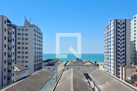 Vista da Sacada de apartamento para alugar com 1 quarto, 56m² em Guilhermina, Praia Grande