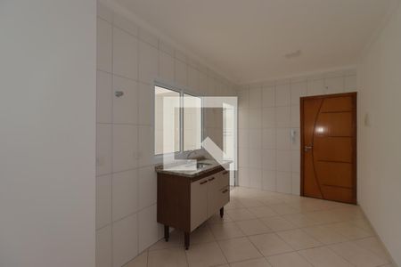 Sala e Cozinha de apartamento para alugar com 2 quartos, 38m² em Jardim Ocara, Santo André