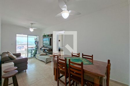 Sala de apartamento para alugar com 1 quarto, 80m² em Balneario Flórida, Praia Grande