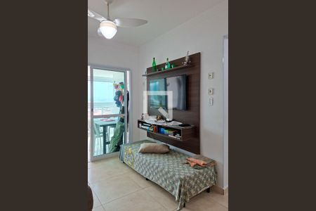 Sala de apartamento para alugar com 1 quarto, 80m² em Balneario Flórida, Praia Grande