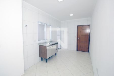 Sala/Cozinha de apartamento para alugar com 2 quartos, 38m² em Jardim Ocara, Santo André