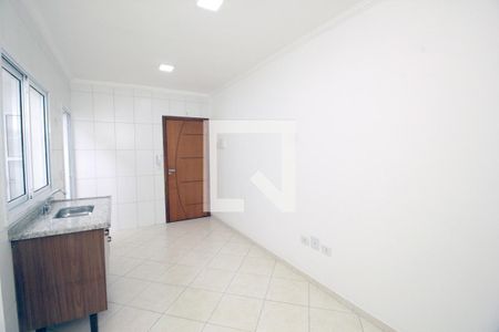 Sala/Cozinha de apartamento para alugar com 2 quartos, 38m² em Jardim Ocara, Santo André