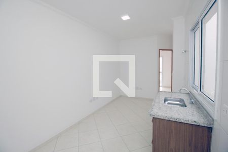 Sala/Cozinha de apartamento para alugar com 2 quartos, 38m² em Jardim Ocara, Santo André
