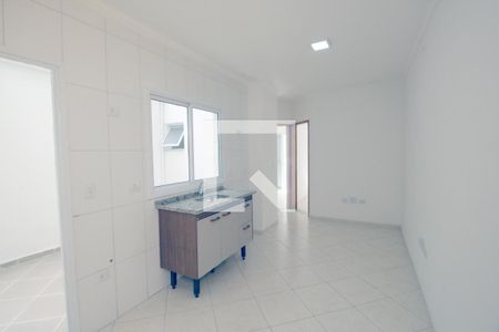 Sala/Cozinha de apartamento para alugar com 2 quartos, 38m² em Jardim Ocara, Santo André