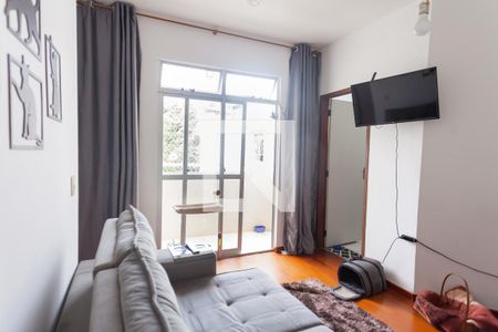 sala de apartamento à venda com 2 quartos, 70m² em Buritis, Belo Horizonte