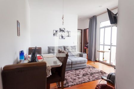 sala de apartamento à venda com 2 quartos, 70m² em Buritis, Belo Horizonte
