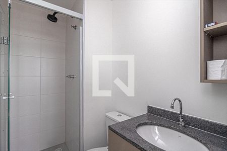 banheiro social_1 de apartamento para alugar com 2 quartos, 38m² em Vila Vermelha, São Paulo