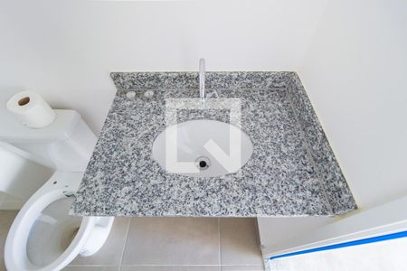 Detalhe - Banheiro de kitnet/studio à venda com 1 quarto, 26m² em Belenzinho, São Paulo