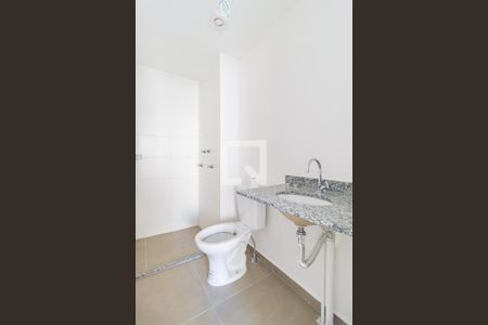 Banheiro de kitnet/studio à venda com 1 quarto, 26m² em Belenzinho, São Paulo