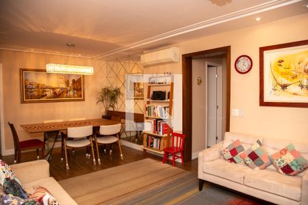 Sala de apartamento à venda com 3 quartos, 105m² em Jardim Caravelas, São Paulo