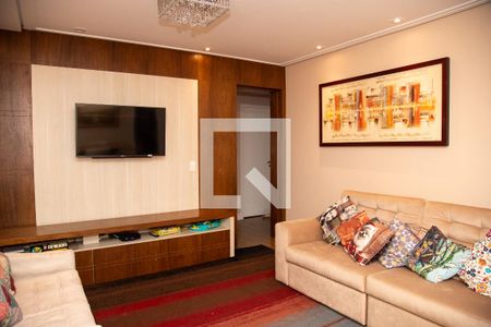 Sala de apartamento à venda com 3 quartos, 105m² em Jardim Caravelas, São Paulo