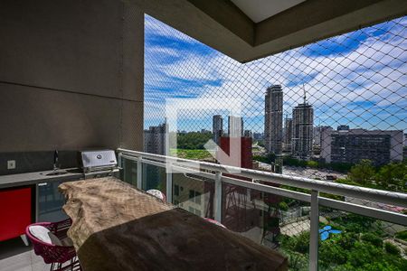 Varanda de apartamento à venda com 3 quartos, 162m² em Jardim Fonte do Morumbi, São Paulo