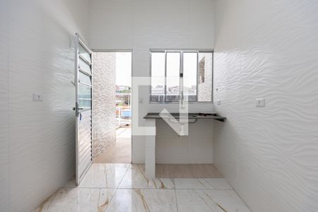 Cozinha de apartamento para alugar com 1 quarto, 49m² em Jardim Sao Salvador, Taboão da Serra
