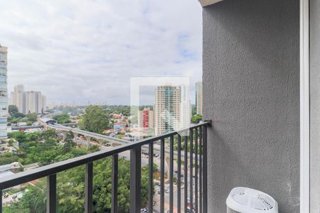 Varanda de apartamento para alugar com 1 quarto, 27m² em Campo Belo, São Paulo