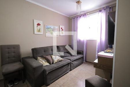 Sala de apartamento à venda com 2 quartos, 47m² em Vila Eldizia, Santo André