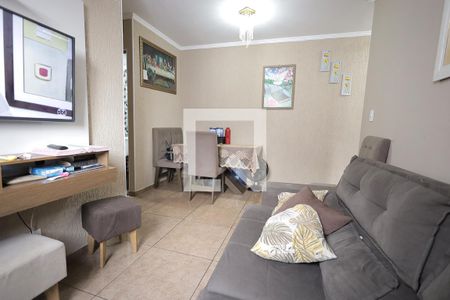 Sala de apartamento à venda com 2 quartos, 47m² em Vila Eldizia, Santo André