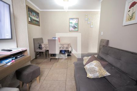 Sala de apartamento à venda com 2 quartos, 47m² em Vila Eldizia, Santo André