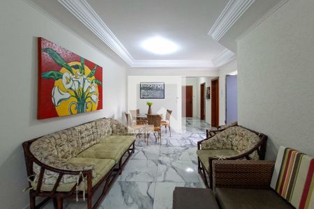Sala de apartamento para alugar com 2 quartos, 108m² em Aviação, Praia Grande