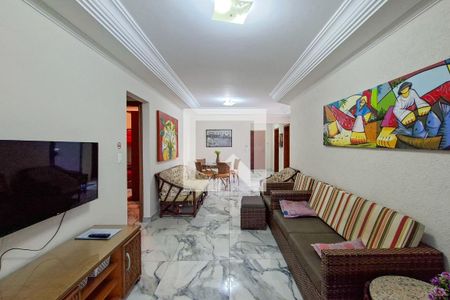 Sala de apartamento para alugar com 2 quartos, 108m² em Aviação, Praia Grande