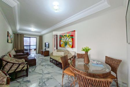 Sala de apartamento para alugar com 2 quartos, 108m² em Aviação, Praia Grande