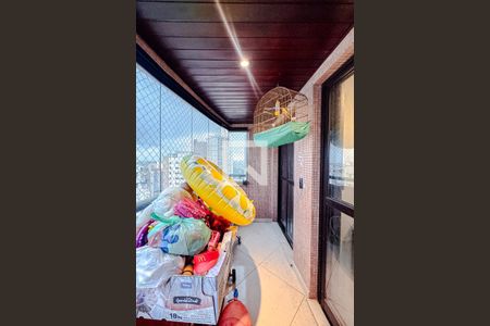 Varanda da Sala de apartamento à venda com 4 quartos, 122m² em Vila Prudente, São Paulo