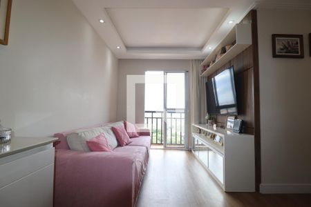 Sala de apartamento à venda com 3 quartos, 59m² em Parque Erasmo Assunção, Santo André