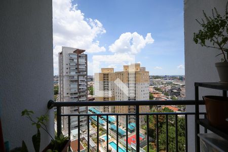 Varanda da Sala de apartamento à venda com 2 quartos, 47m² em Campininha, São Paulo