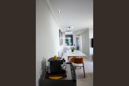 Sala de estar - Sala de jantar de apartamento à venda com 2 quartos, 47m² em Campininha, São Paulo