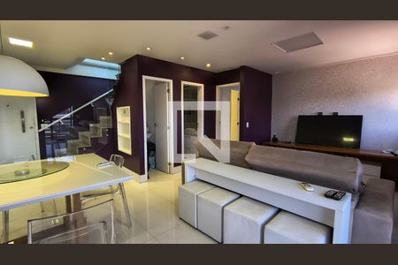 Sala de apartamento para alugar com 2 quartos, 114m² em Recreio dos Bandeirantes, Rio de Janeiro