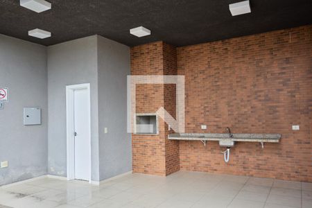 Área comum - Churrasqueira de apartamento para alugar com 2 quartos, 55m² em Santo Antônio, São José dos Pinhais