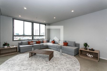 Área comum - Salão de festas de kitnet/studio à venda com 1 quarto, 25m² em Vila Carlos de Campos, São Paulo