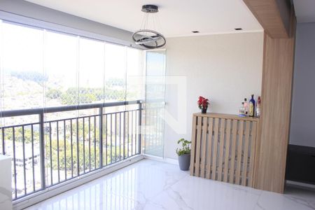 Varanda gourmet de apartamento à venda com 3 quartos, 106m² em Jardim Flor da Montanha, Guarulhos