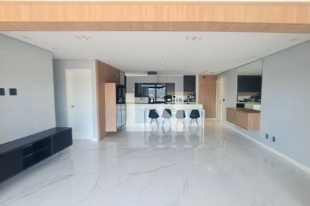 Sala com varanda gourmet de apartamento à venda com 3 quartos, 106m² em Jardim Flor da Montanha, Guarulhos