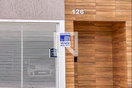 Placa Instalada na Fachada de apartamento à venda com 3 quartos, 100m² em Vila Alice, Santo André