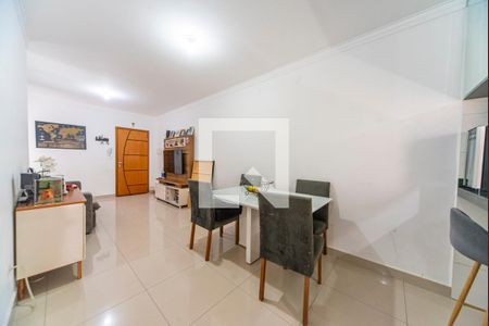 Sala de apartamento à venda com 3 quartos, 100m² em Vila Alice, Santo André