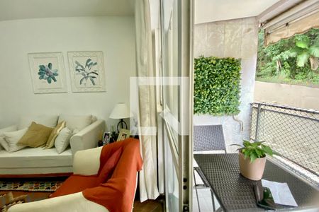 Varanda  de apartamento à venda com 2 quartos, 85m² em Leblon, Rio de Janeiro