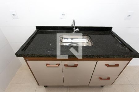 Cozinha de apartamento para alugar com 2 quartos, 37m² em Vila Centenario, São Paulo