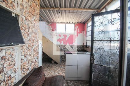 Cozinha de casa de condomínio para alugar com 1 quarto, 45m² em Santos Dumont, Nilópolis