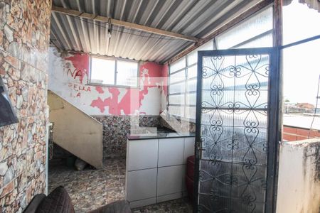 Cozinha de casa de condomínio para alugar com 1 quarto, 45m² em Santos Dumont, Nilópolis