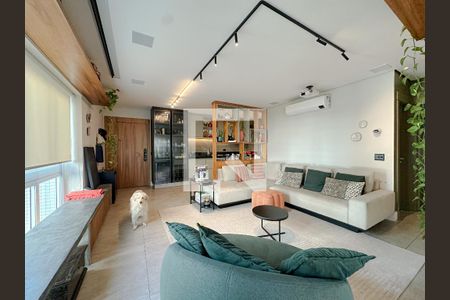 Sala/Cozinha de apartamento para alugar com 3 quartos, 133m² em Perdizes, São Paulo